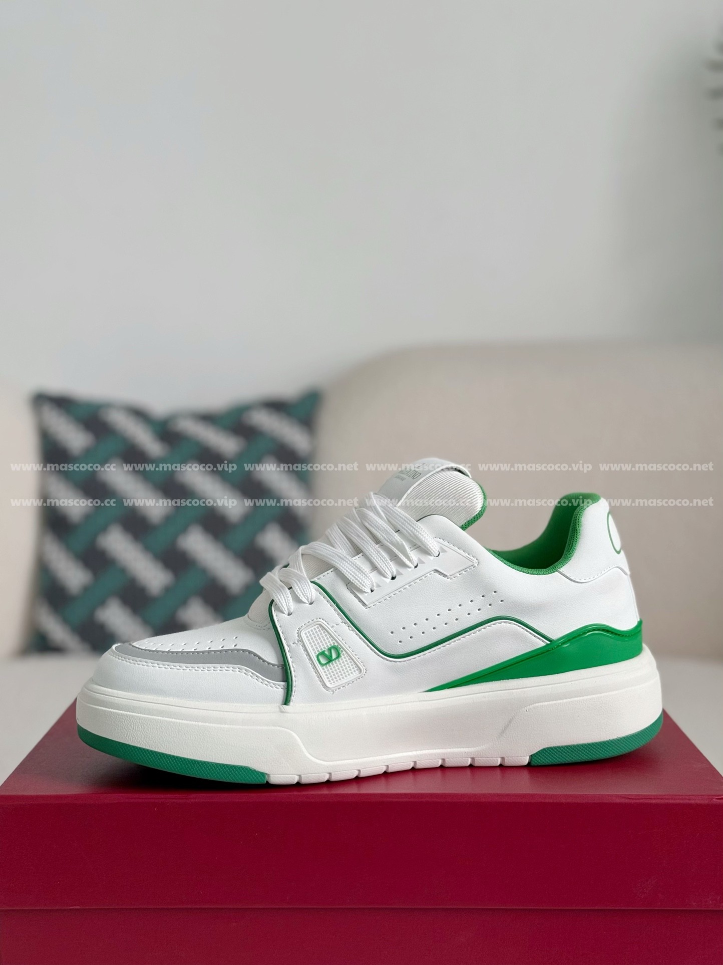 「#3340」Valentino Garavani Leather Casual Shoes - 图片 4