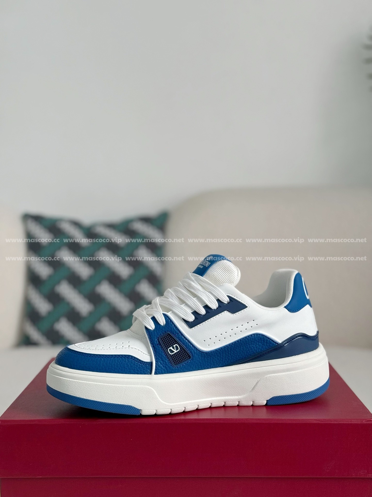 「#3341」Valentino Garavani Leather Casual Shoes - 图片 4