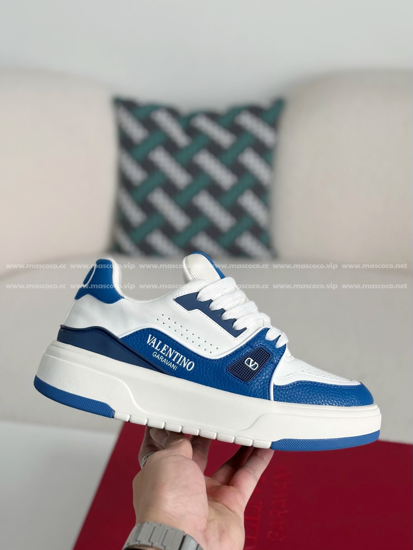 「#3341」Valentino Garavani Leather Casual Shoes - 图片 6