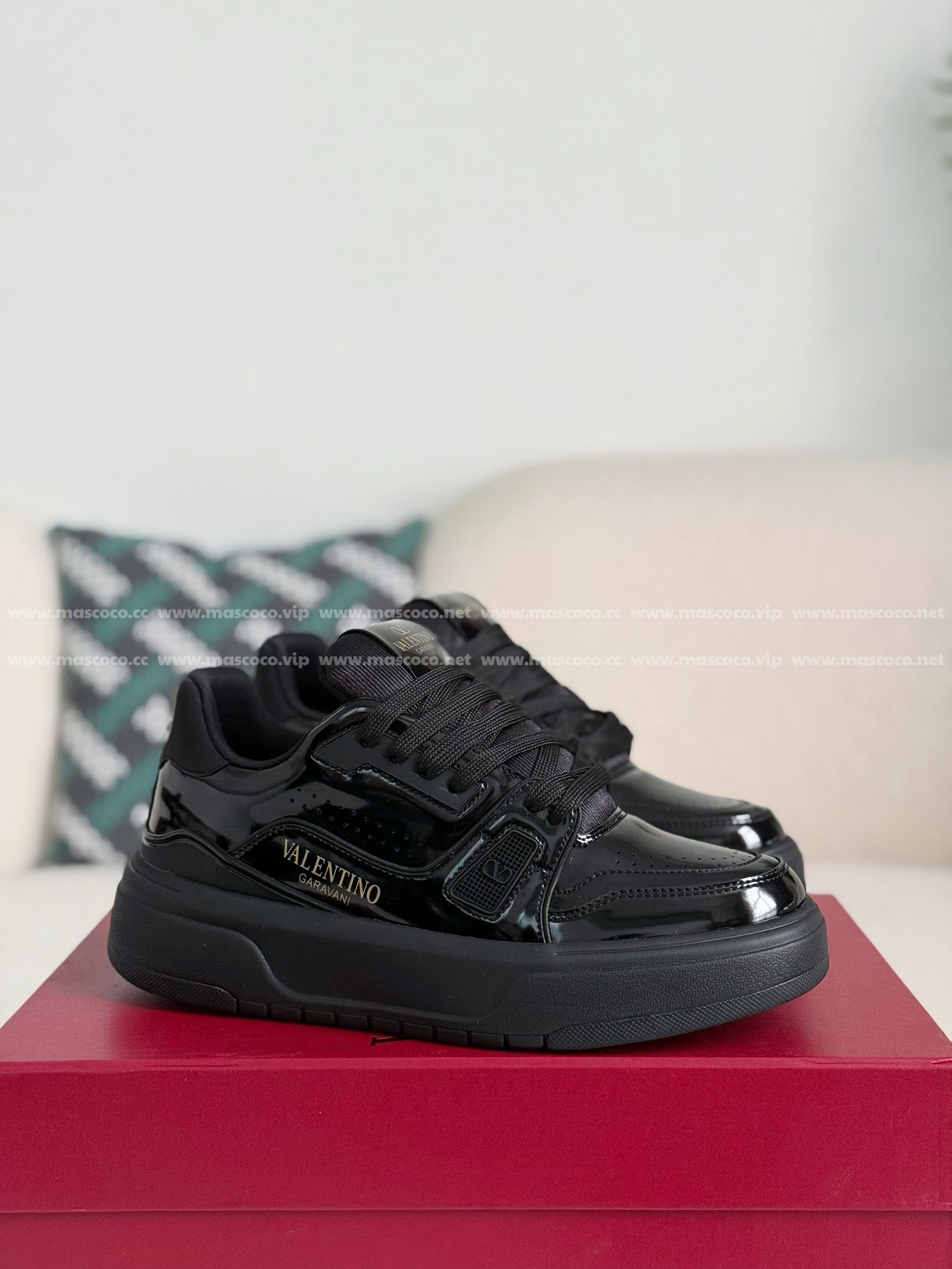 「#3344」Valentino Garavani Leather Casual Shoes - 图片 2