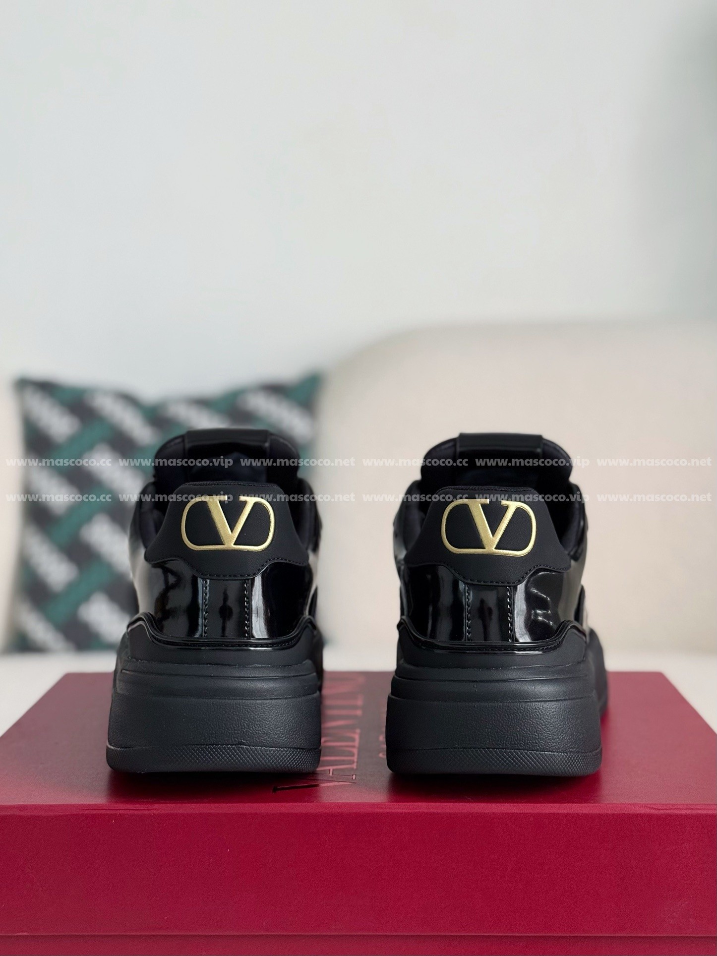 「#3344」Valentino Garavani Leather Casual Shoes - 图片 3