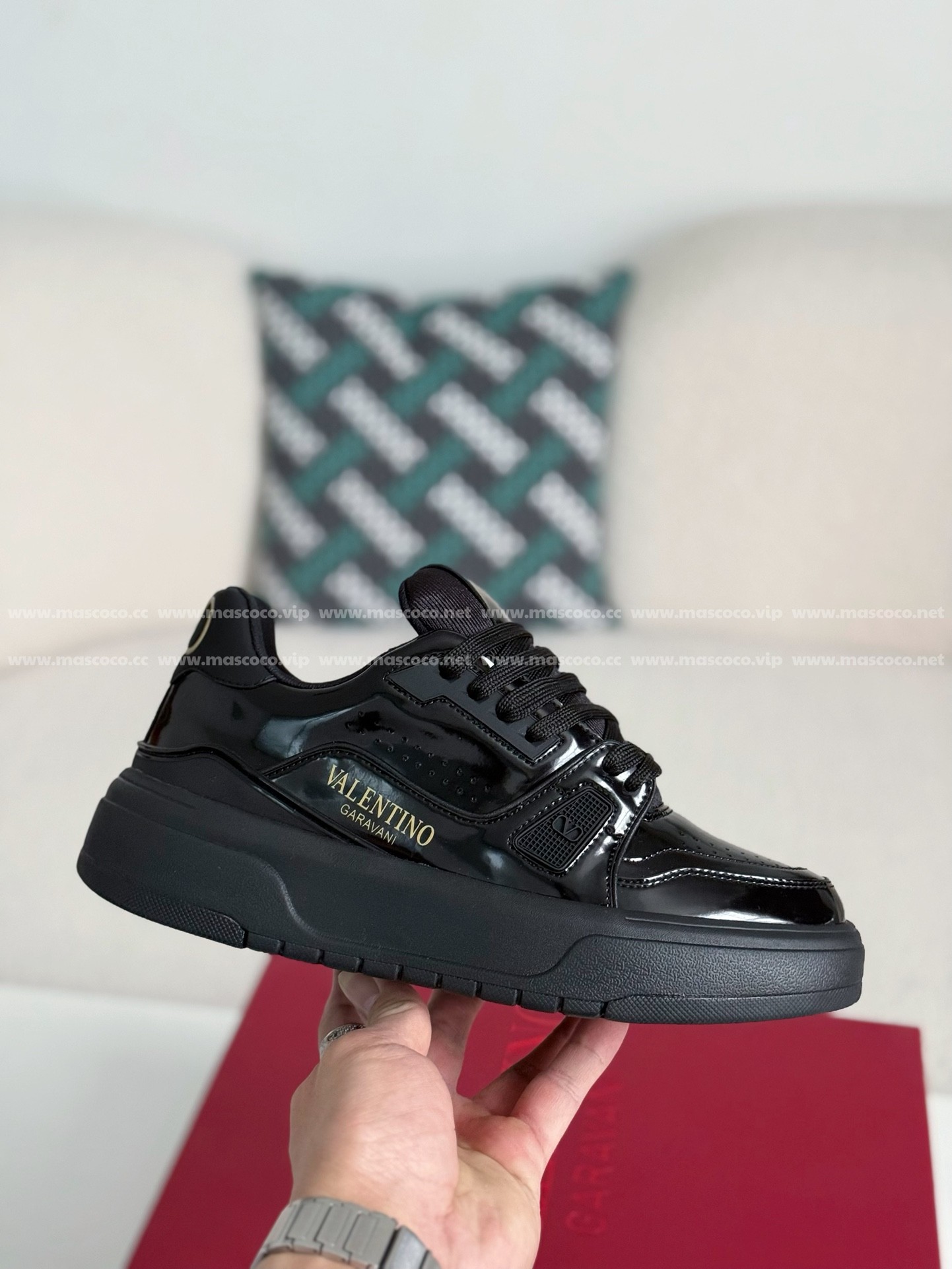 「#3344」Valentino Garavani Leather Casual Shoes - 图片 6