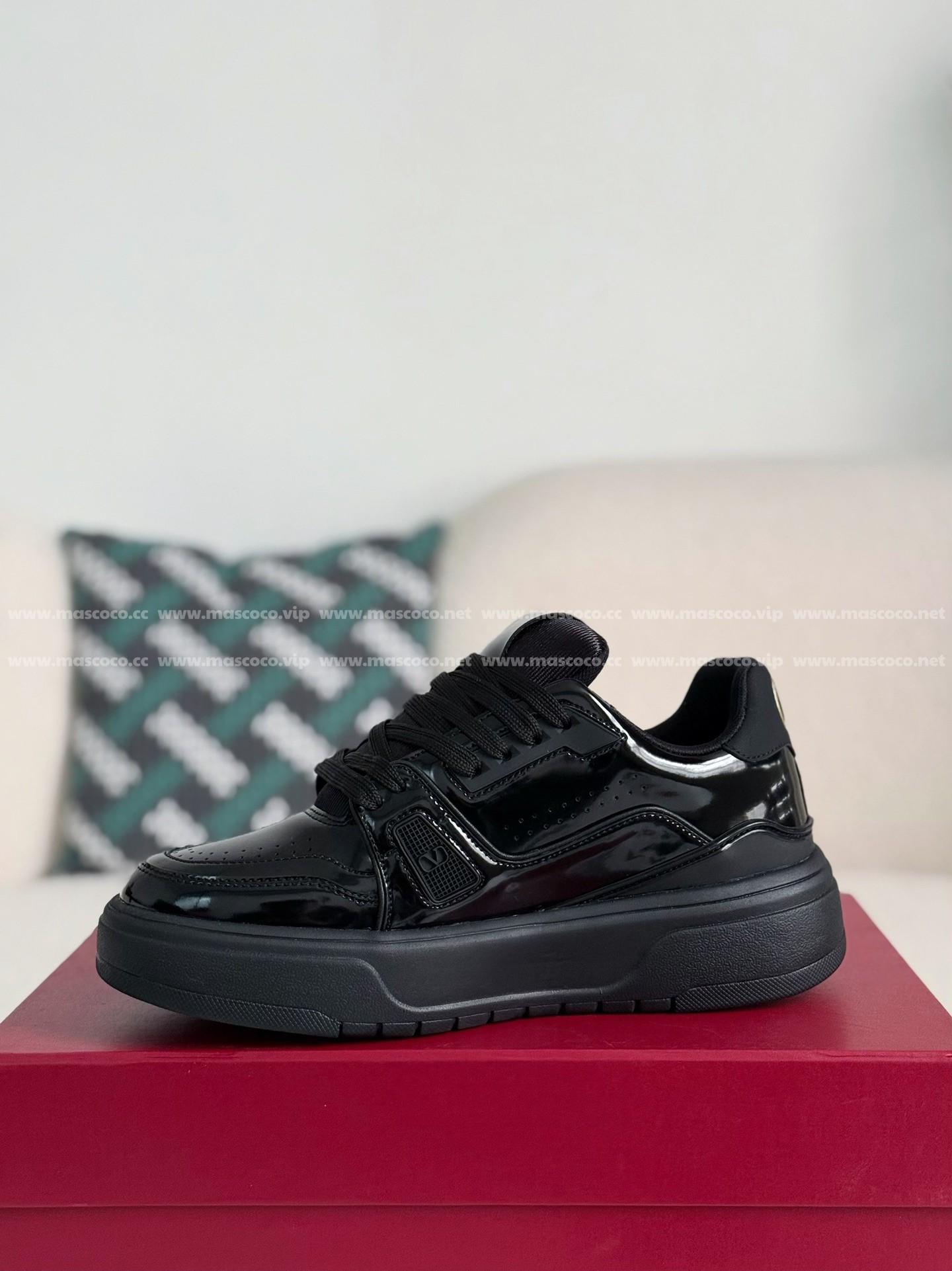 「#3344」Valentino Garavani Leather Casual Shoes - 图片 4