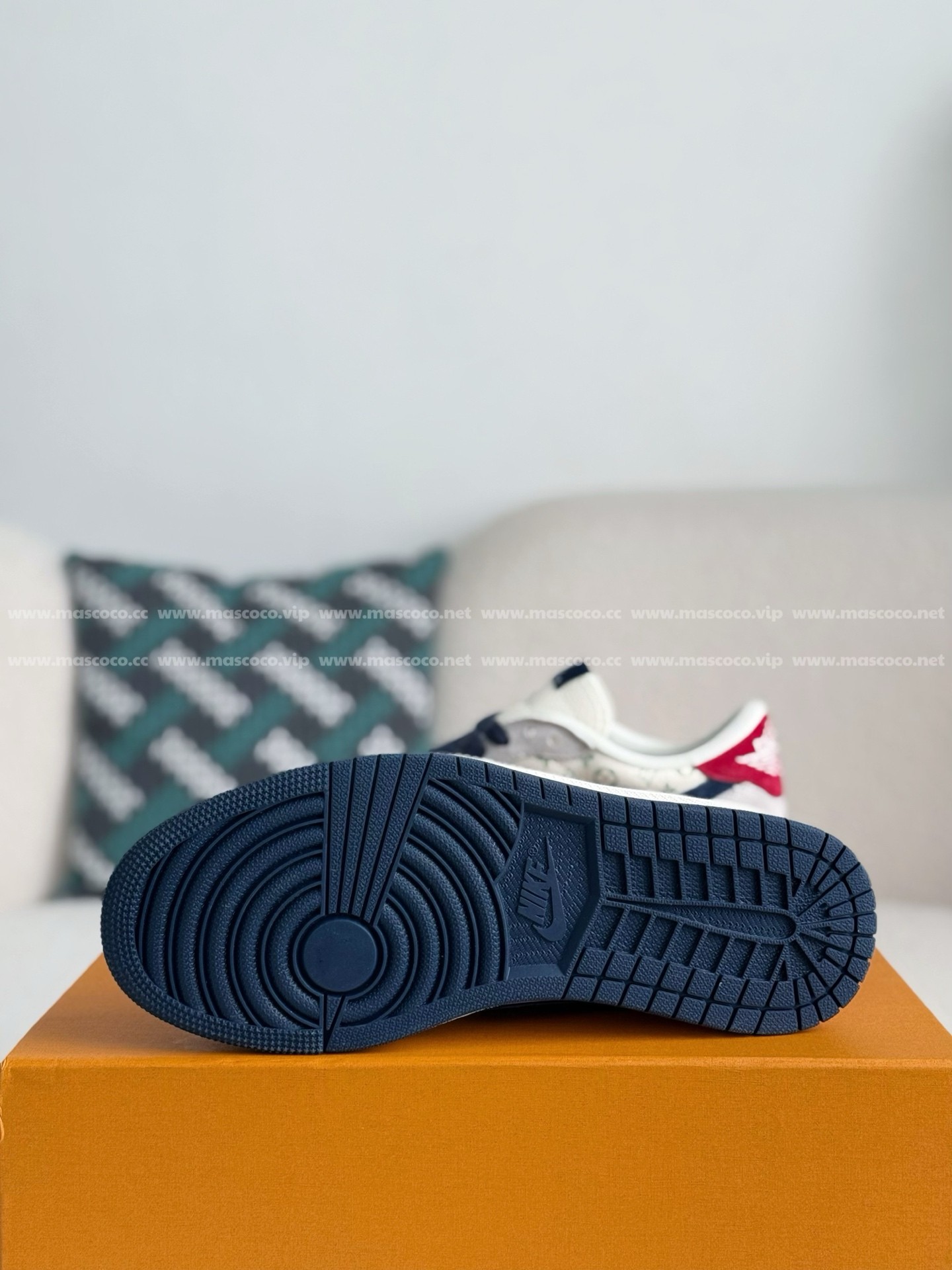 「#3373」LOUIS VUITTON x Jordan Air Jordan Casual Sneakers - 图片 5