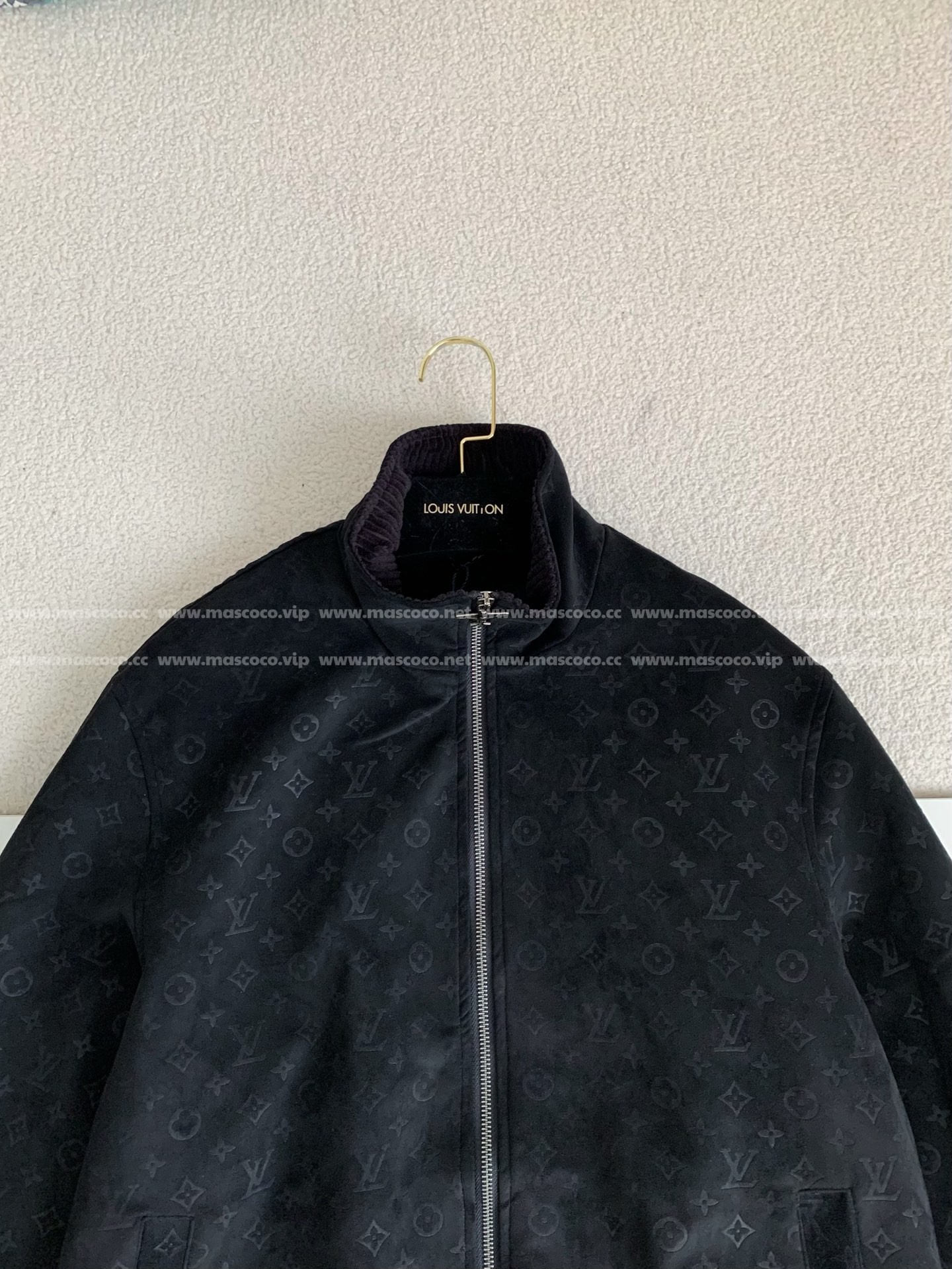 「#3379」Louis Vuitton ss25 Spring And Summer Series Embossed Suede Jacket - 图片 3