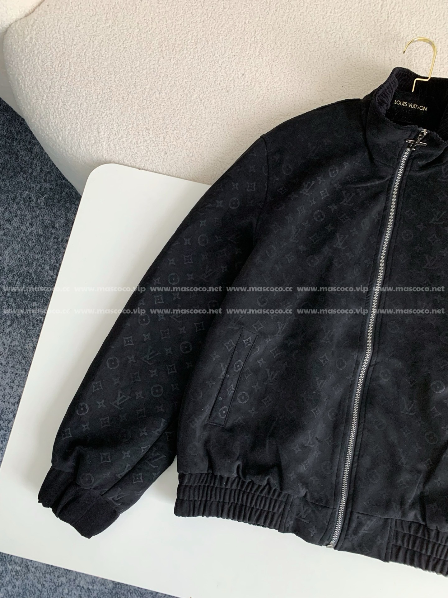 「#3379」Louis Vuitton ss25 Spring And Summer Series Embossed Suede Jacket - 图片 2