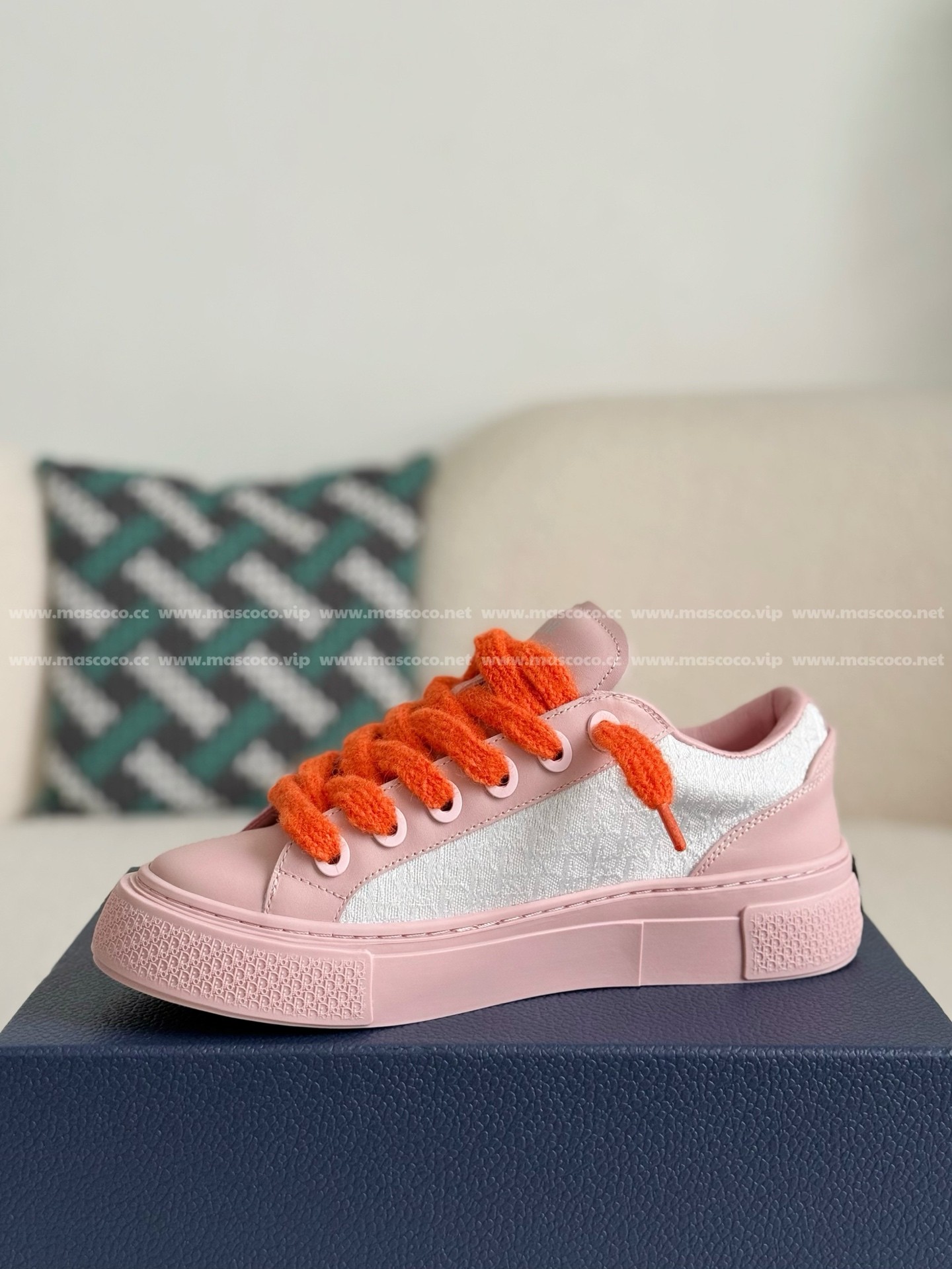 「#3393」Dior B33 Leather Sneakers - 图片 4