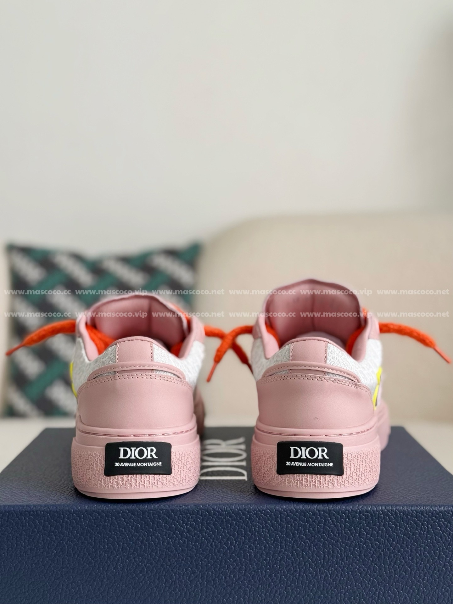 「#3393」Dior B33 Leather Sneakers - 图片 3