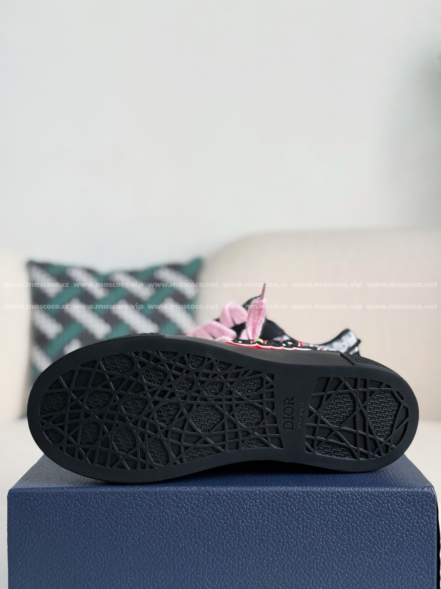 「#3394」Dior B33 Leather Sneakers - 图片 5