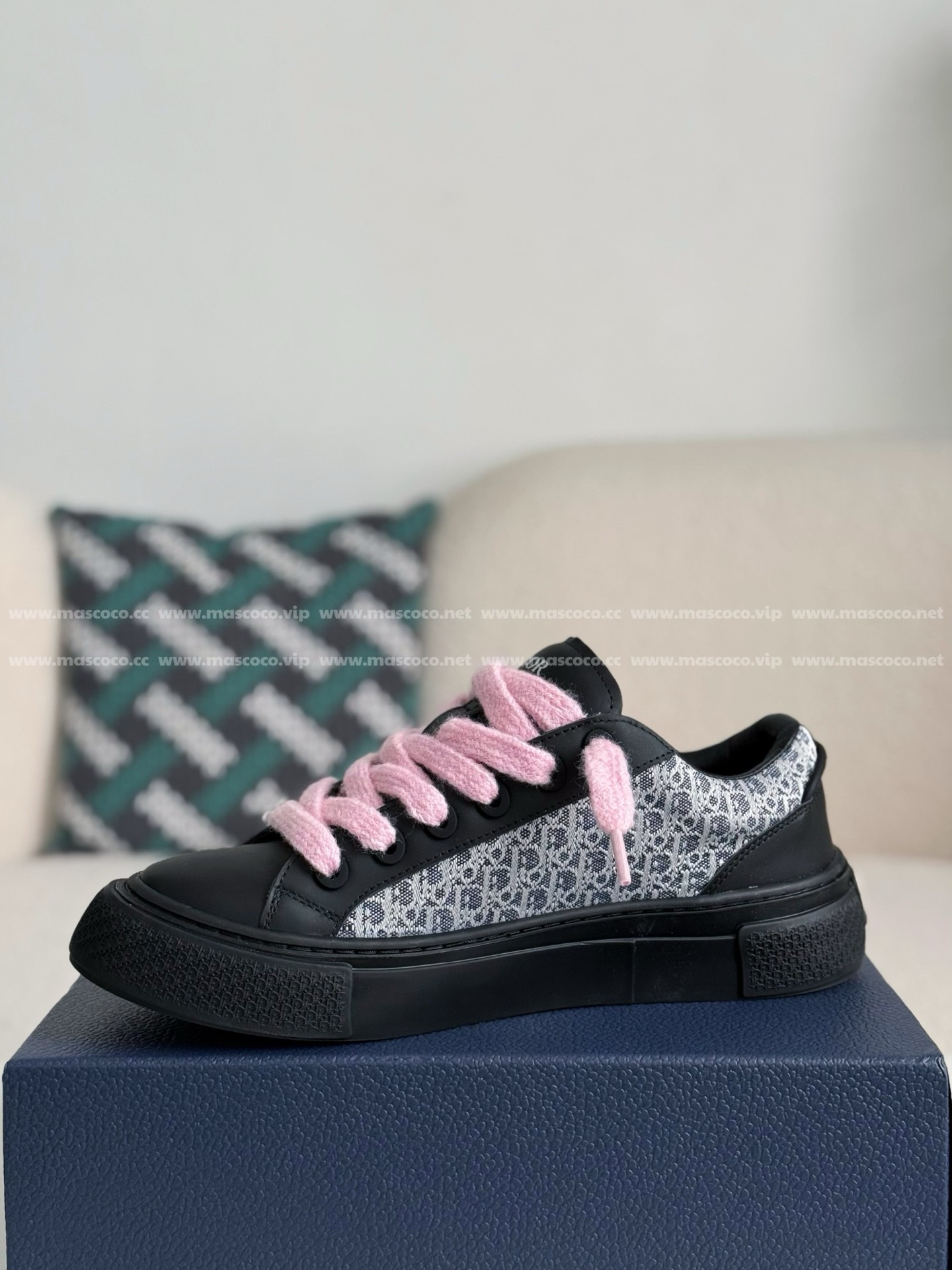 「#3394」Dior B33 Leather Sneakers - 图片 4