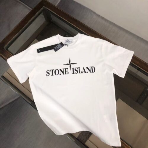 「#3416」STONE ISLAND printed plug-in T-shirt