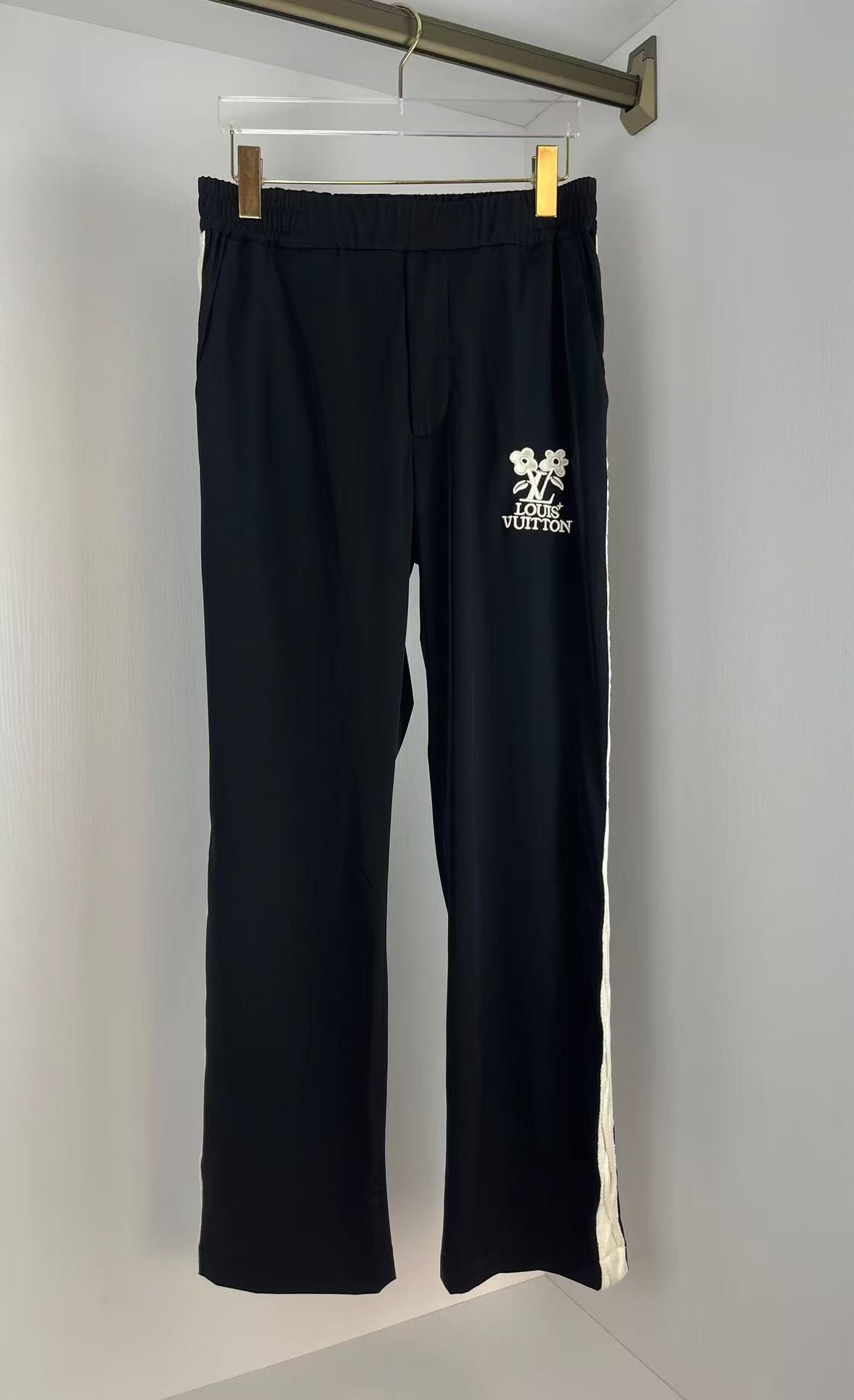 「#3432」LV side twill trousers
