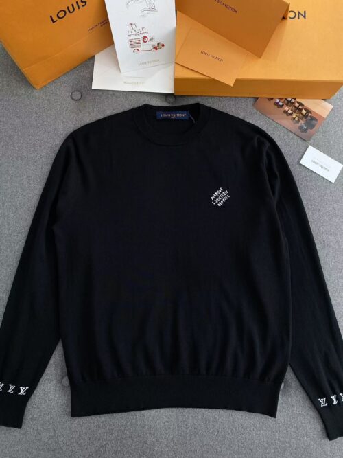「#3434」Louis Vuitton co-branded Tyler knitted long-sleeved logo