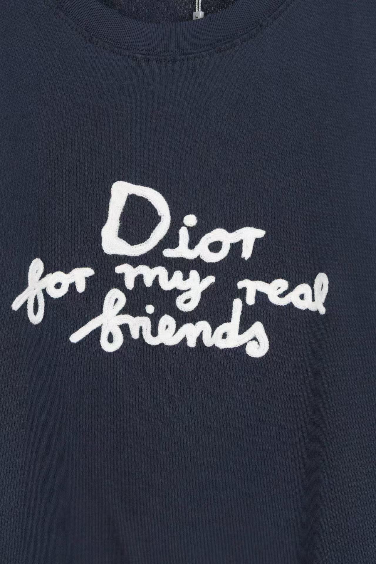「#3411」Dior2025 summer round neck T-shirt - 图片 4