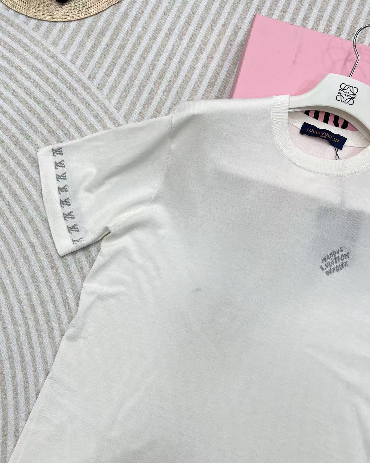 「#3449」LV Sleeve Logo Short Sleeve - 图片 3