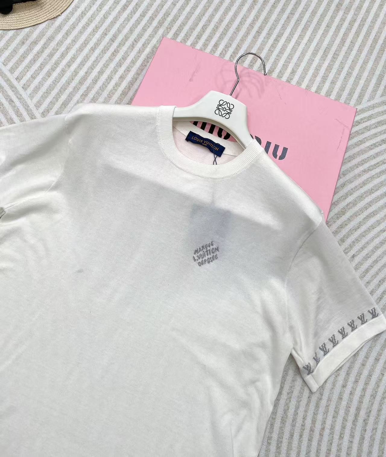 「#3449」LV Sleeve Logo Short Sleeve - 图片 2