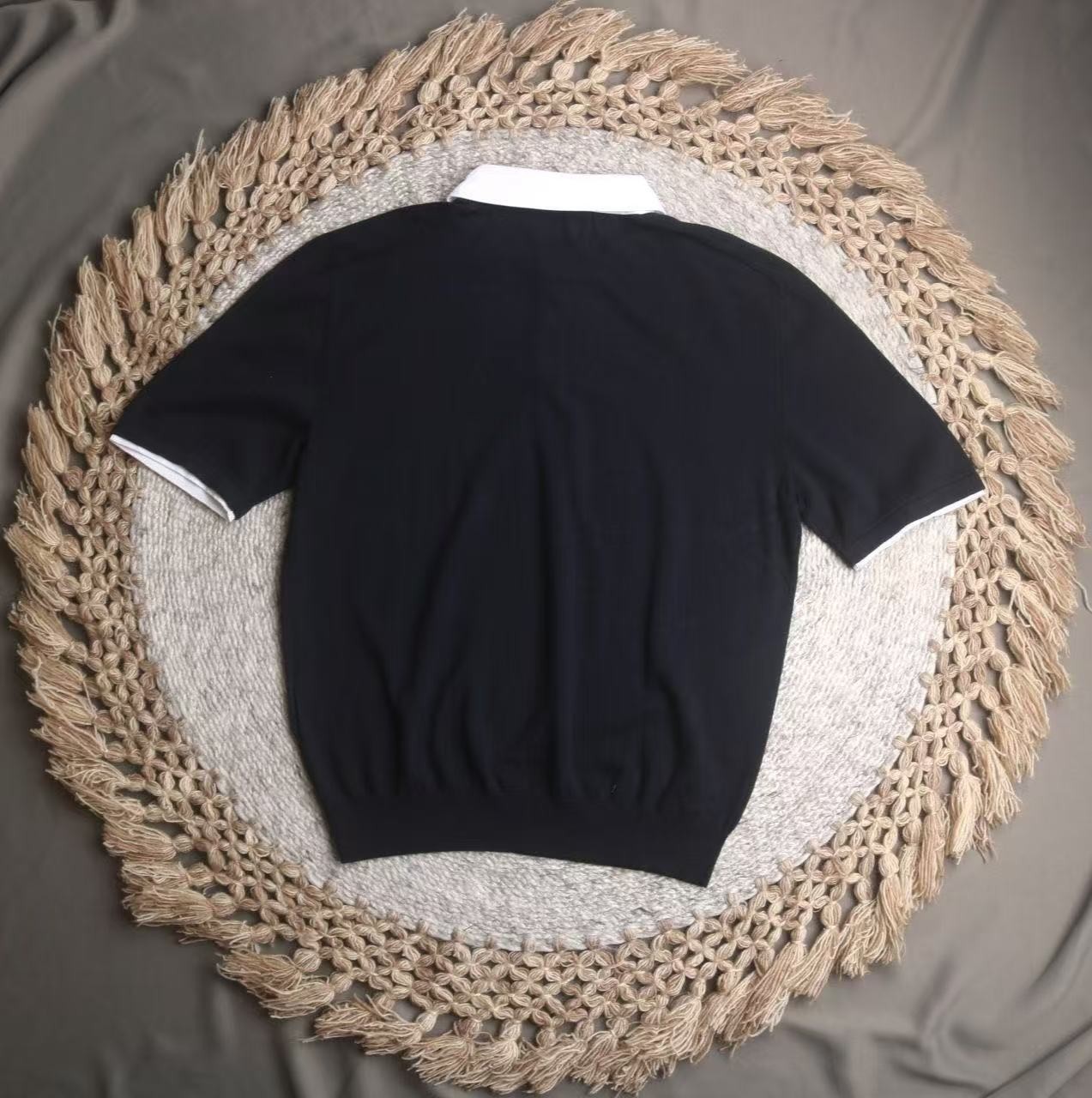 「#3472」LV pearl polo shirt - 图片 2