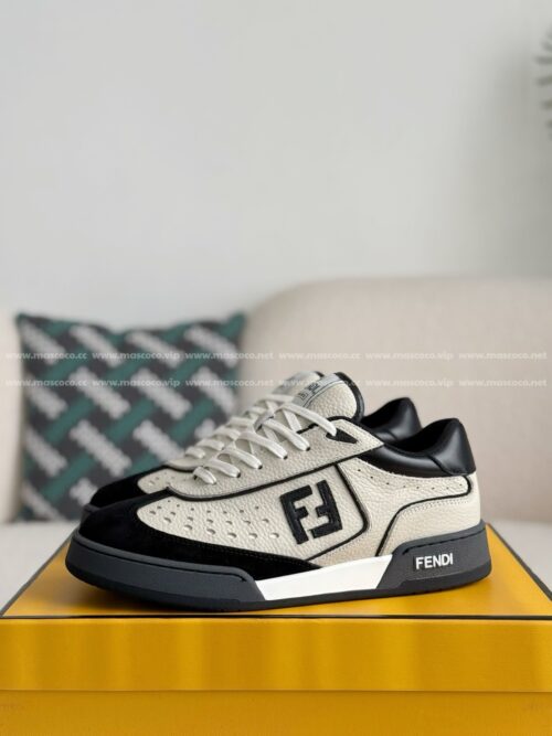 「#3480」FENDI Leather Casual Plimsoll Shoes