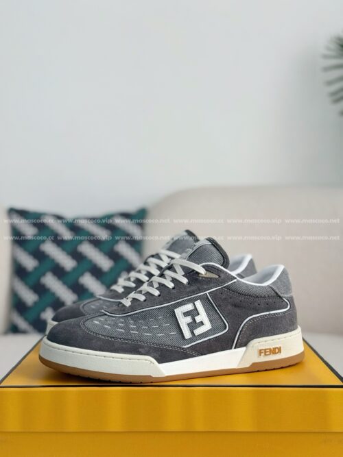 「#3482」FENDI Leather Casual Plimsoll Shoes
