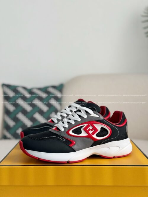 「#3484」FENDI Leather Casual Low-Top Shoes