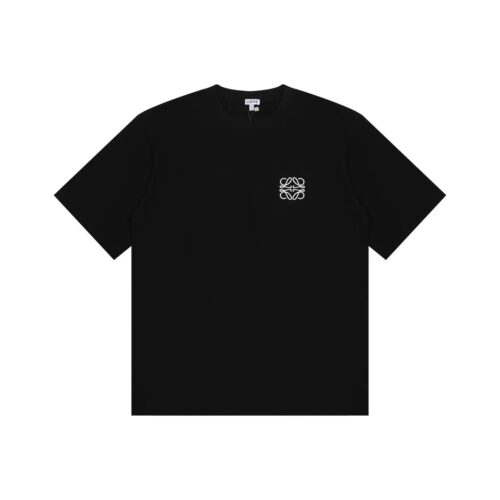 「#3560」LOEWE classic chest LOGO basic short sleeve