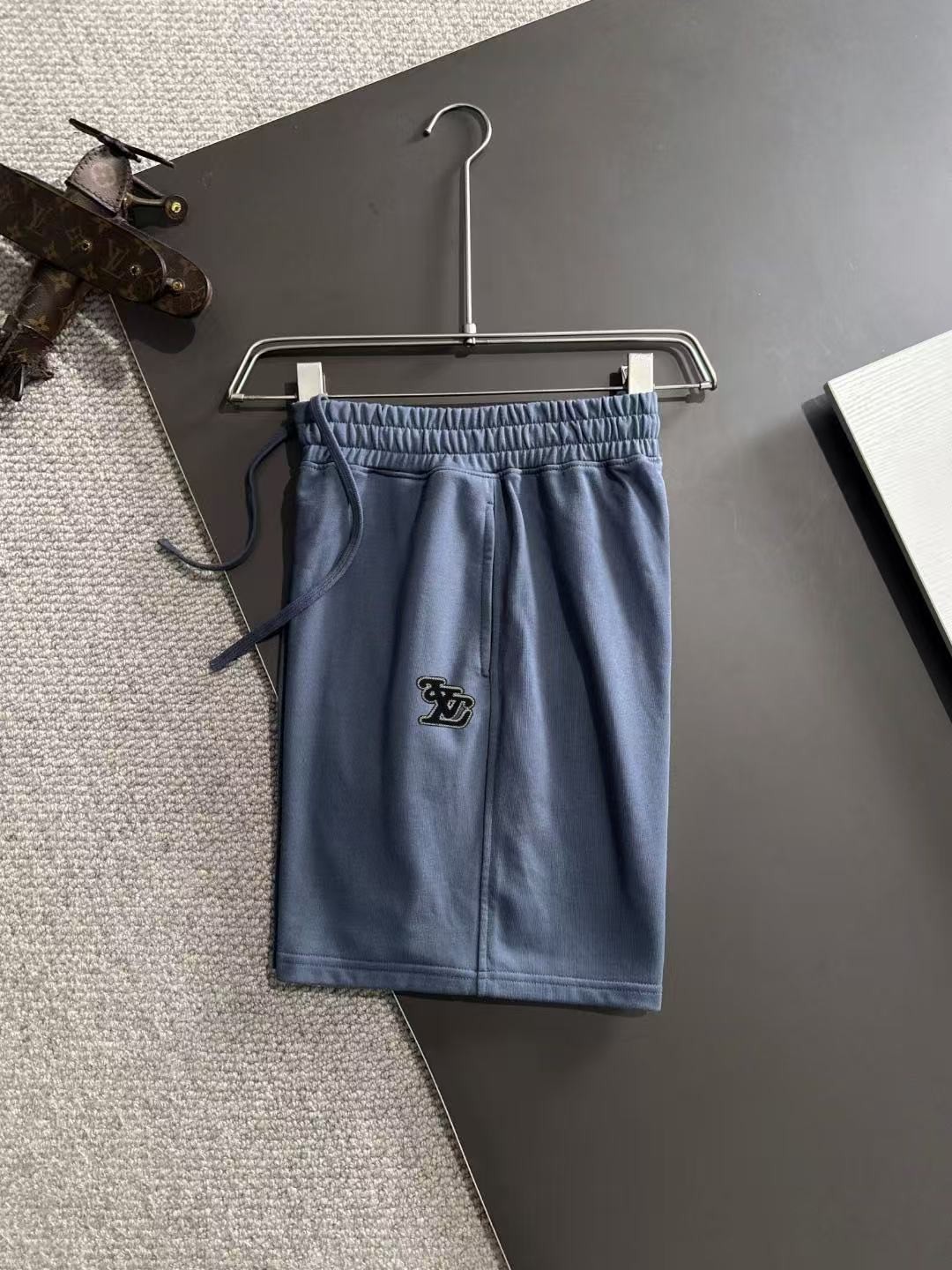 「#3568」LV spring and summer new elastic casual washed loose shorts - 图片 2