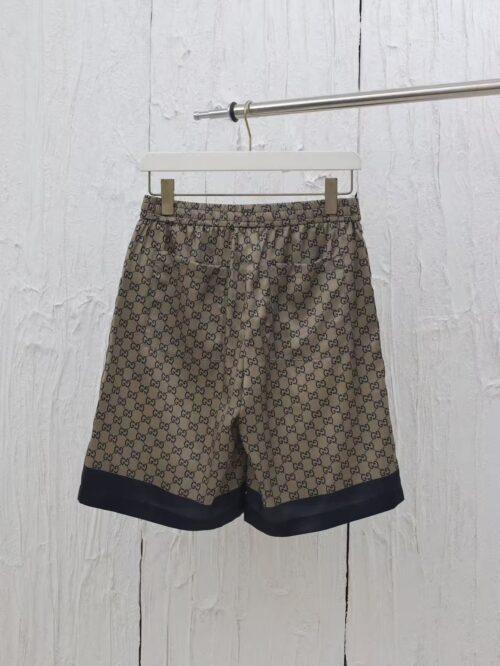 「#3606」GUCCI2025 new letter full print shorts