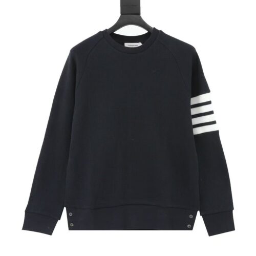 「#3621」Thom Browne waffle crewneck sweatshirt