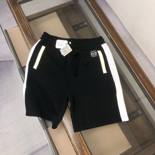 「#3687」Loewe latest casual patchwork shorts