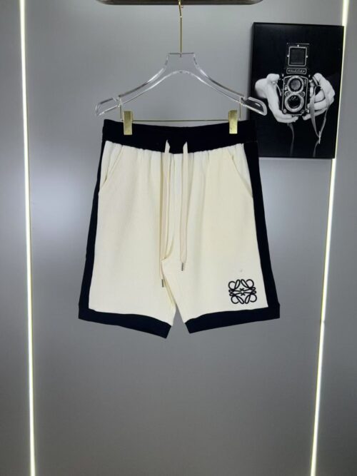 「#3688」Loewe latest casual patchwork shorts