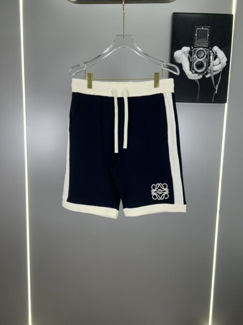 「#3689」Loewe latest casual patchwork shorts