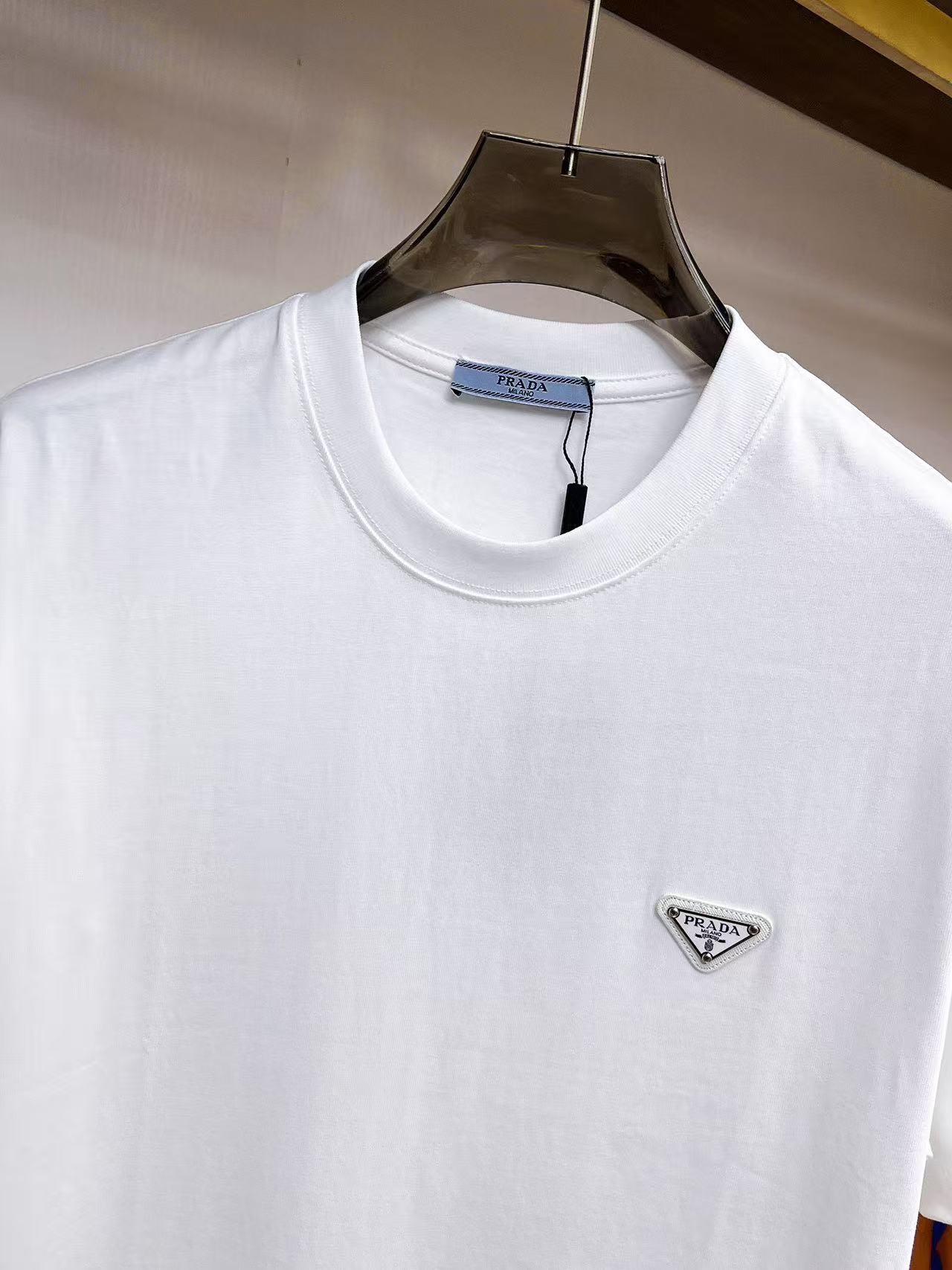 「#3810」Prada 2025 new round neck T-shirt - 图片 2