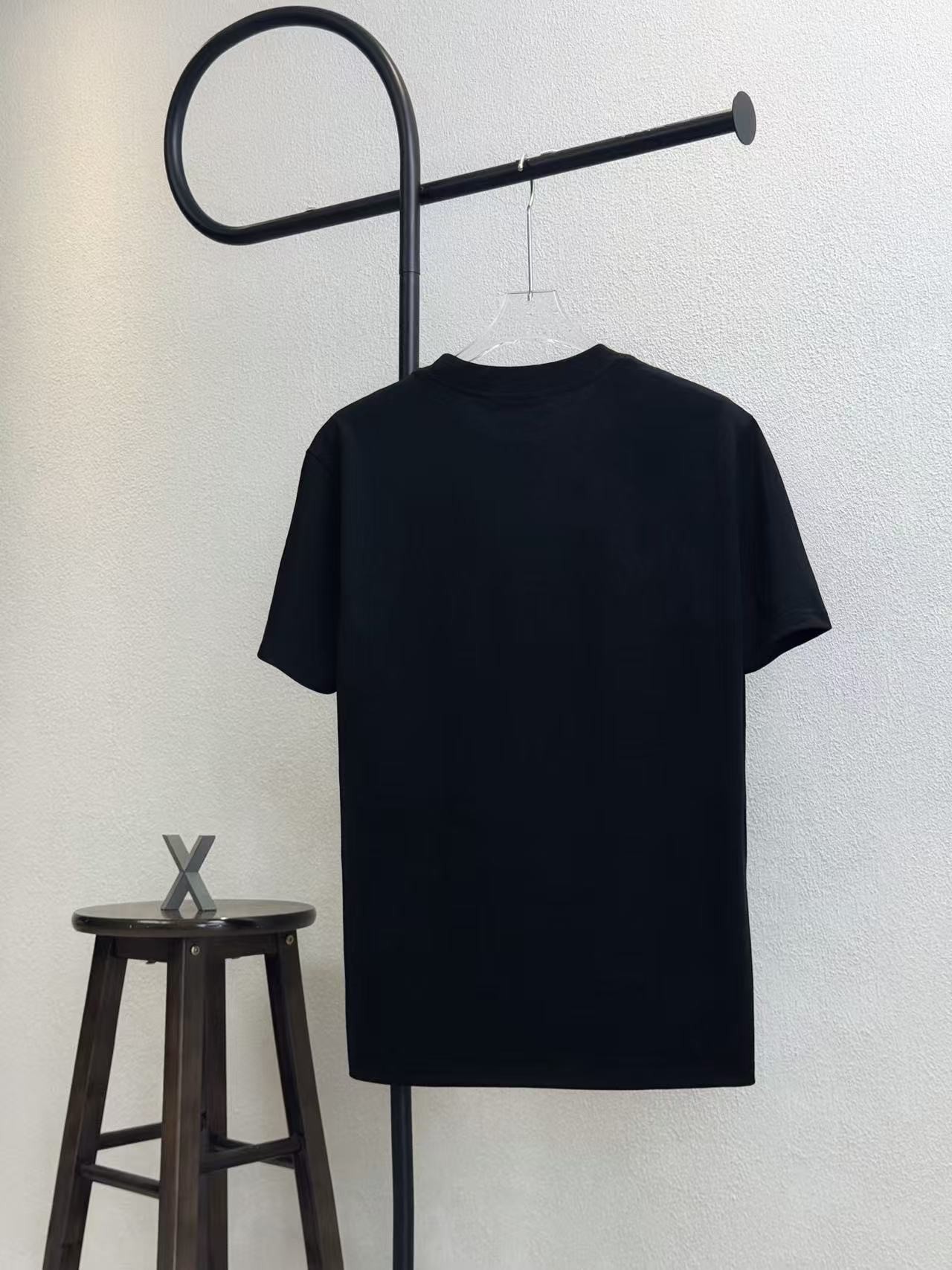 「#3813」Prada 2025 new printed cotton T-shirt - 图片 4