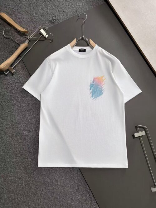 「#3836」Fendi 2025 latest printed short sleeves