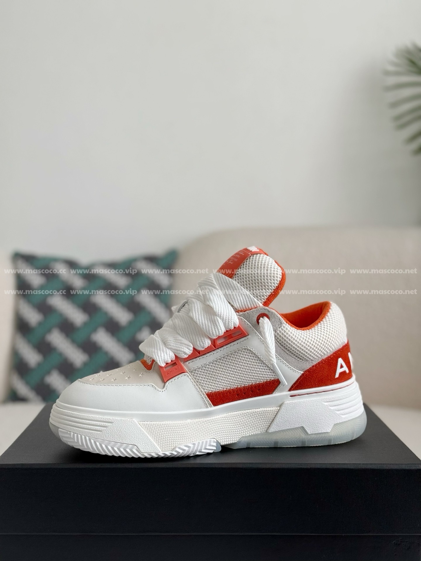 「#3883」Amiri MA-1 Low Top Sneakers - 图片 4