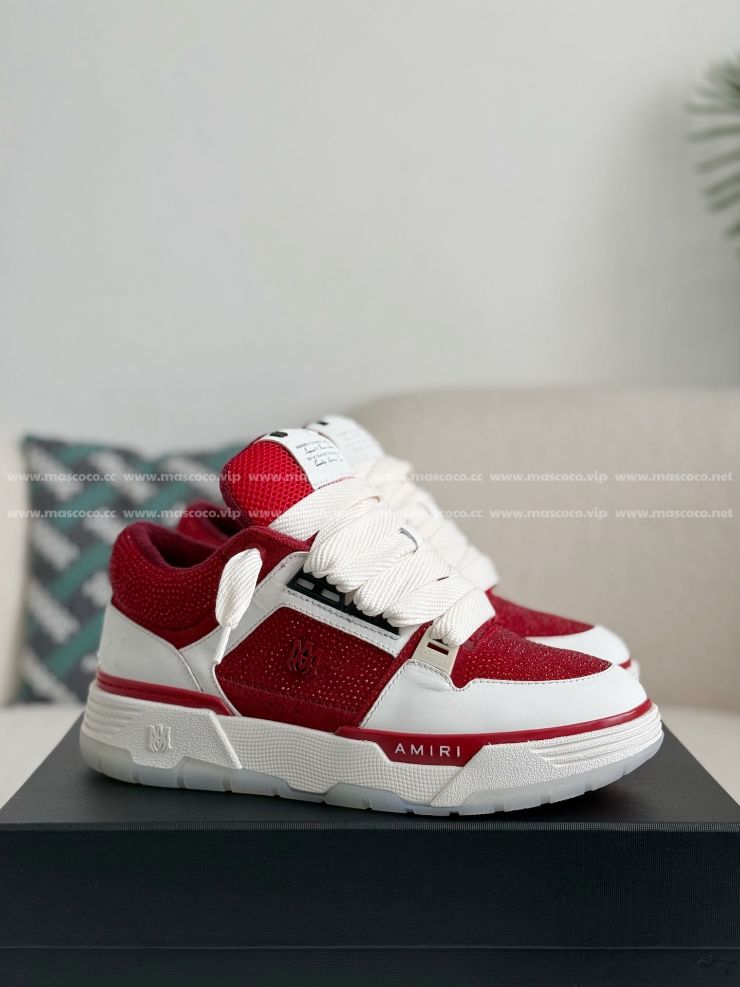 「#3884」Amiri MA-1 Low Top Sneakers - 图片 2