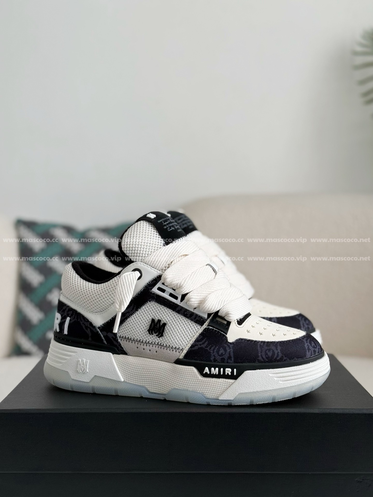「#3888」Amiri MA-1 Low Top Sneakers - 图片 2