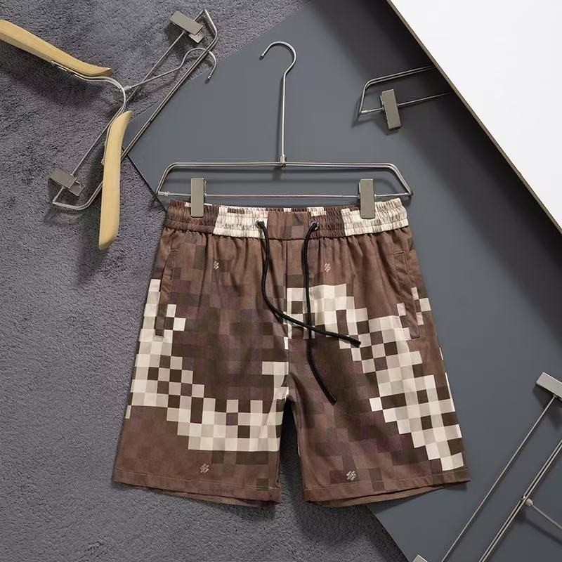「#3908」LV 2025 new top-grade quick-drying fabric beach swimming shorts
