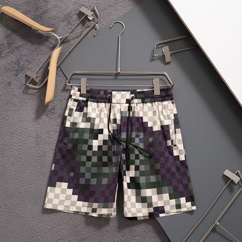 「#3910」LV 2025 new top-grade quick-drying fabric beach swimming shorts