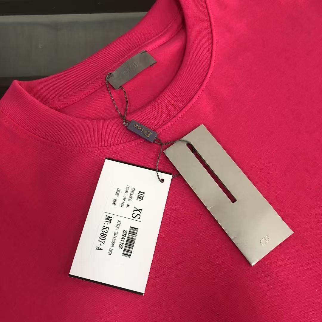 「#3952」Dior 2025 latest spring and summer SS top fashion T-shirt - 图片 3