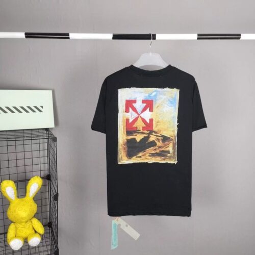 「#3975」off white new summer 3D graffiti fantasy color