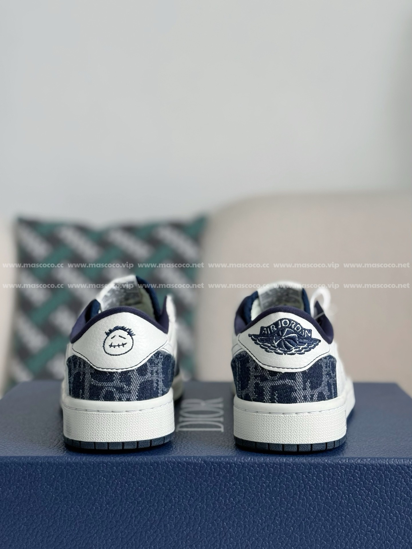 「#4013」Dior x Jordan Air Jordan 1 Low Golf 6.0 Sneakers - 图片 3