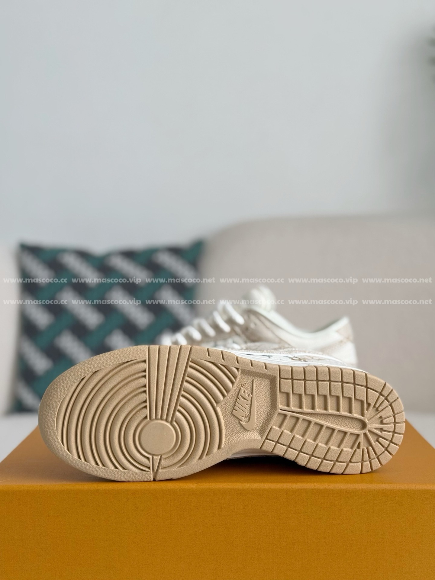 「#4018」LOUIS VUITTON x Nike Dunk Casual Sneakers - 图片 5