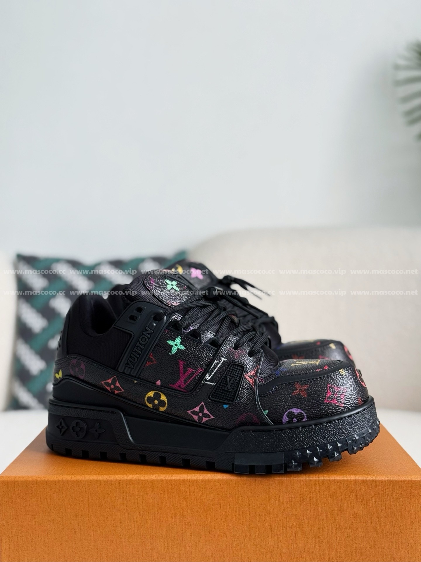 「#4033」LOUIS VUITTON TRAINER Maxi SNEAKERS - 图片 2
