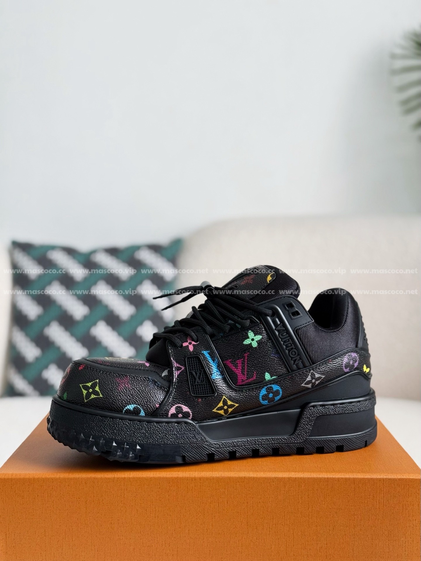 「#4033」LOUIS VUITTON TRAINER Maxi SNEAKERS - 图片 4