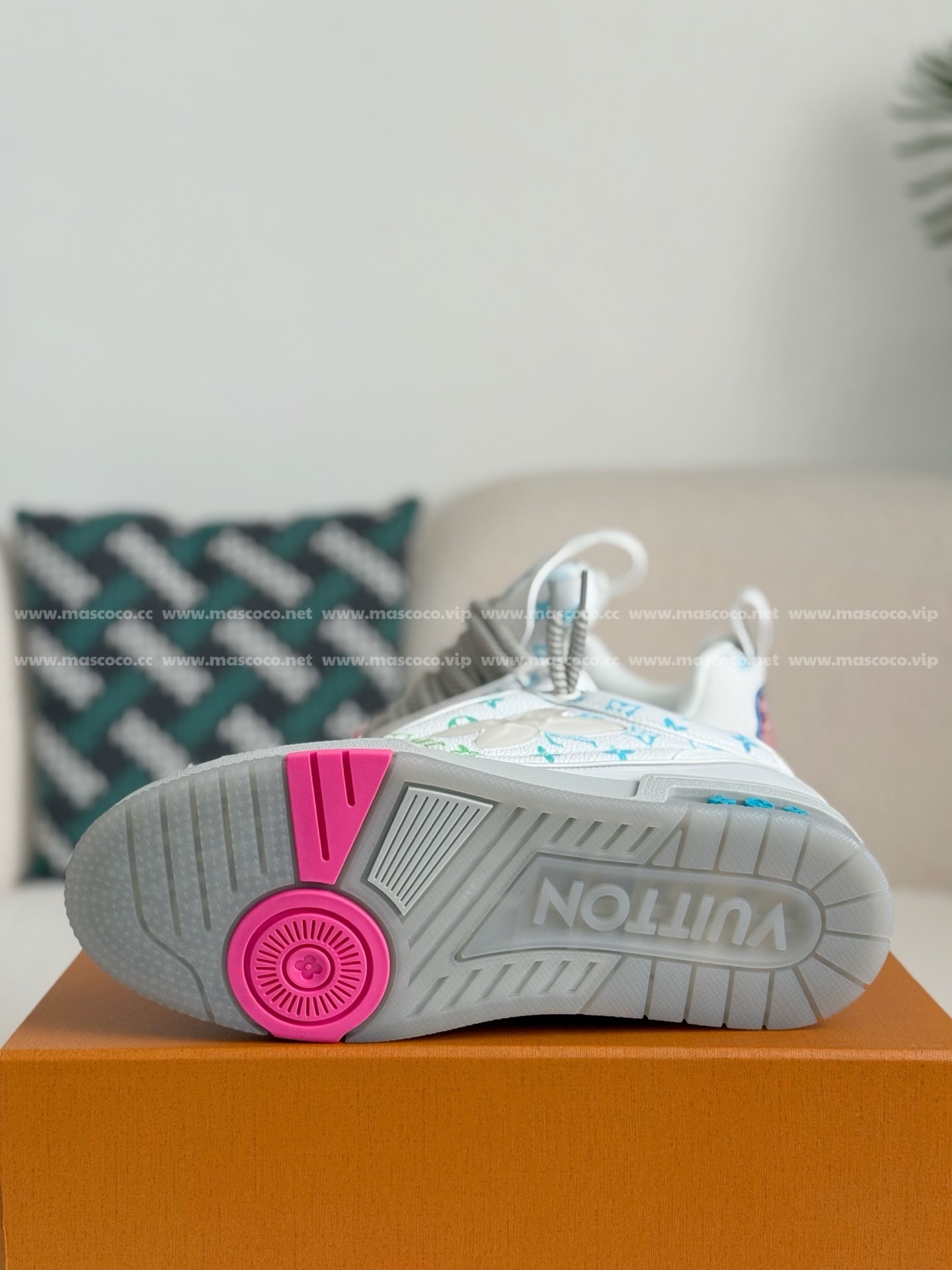「#4104」LOUIS VUITTON SKATE SNEAKERS - 图片 5