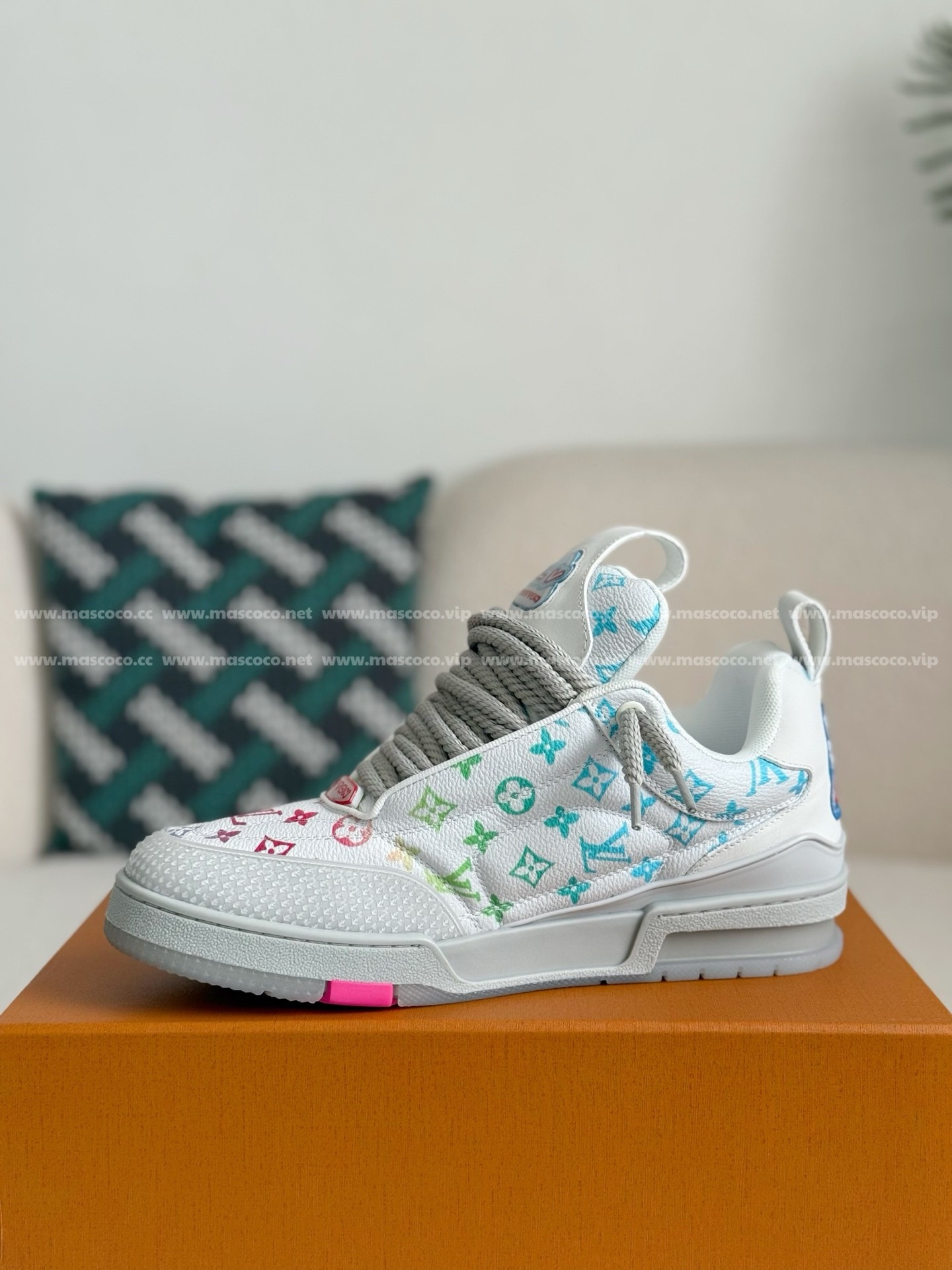 「#4104」LOUIS VUITTON SKATE SNEAKERS - 图片 4