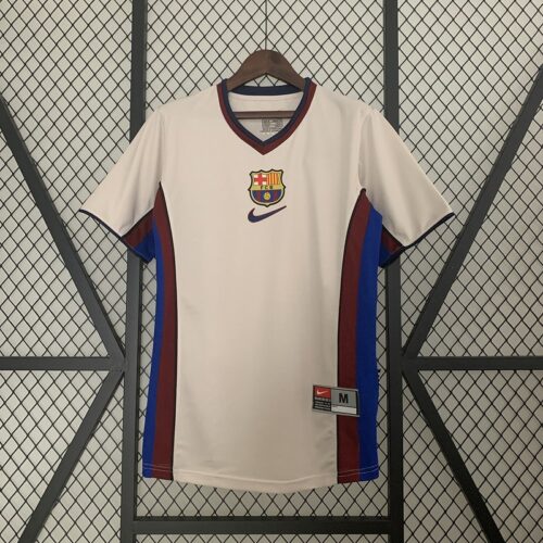 「#4143」Retro Barcelona 98/99 Away Jersey T-Shirt