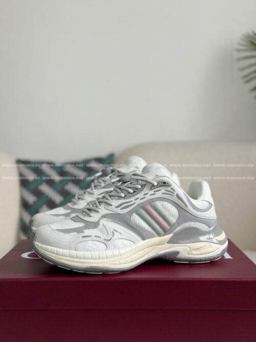 「#4228」Gucci Mesh Leather Casual Sneakers