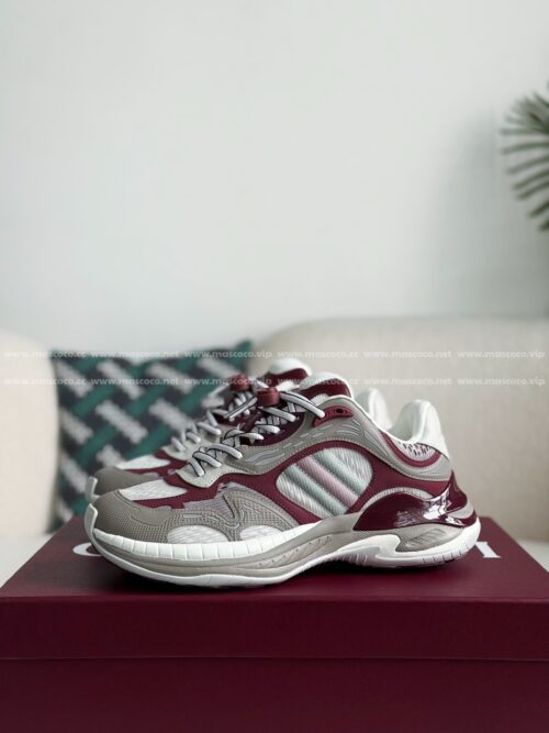 「#4229」Gucci Mesh Leather Casual Sneakers